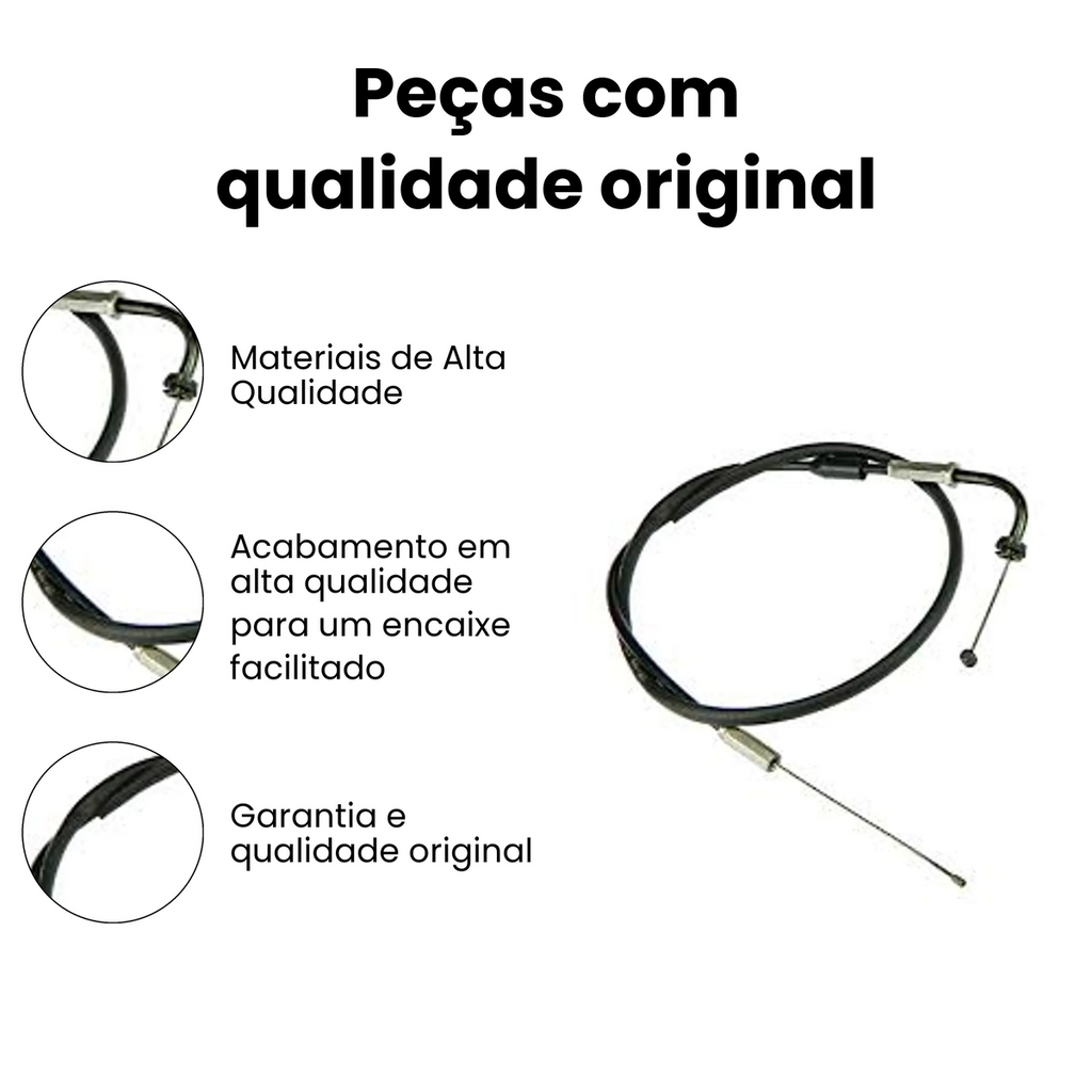 Cabo Acelerador Suzuki EN 125 YES 2004/2007 - Imagem 3