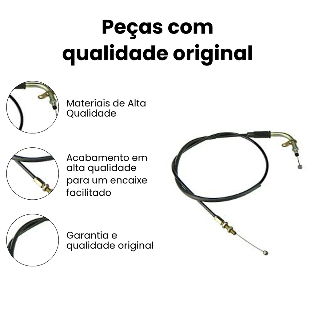 Cabo Acelerador Suzuki EN 125 YES 2008 2012 - Imagem 3