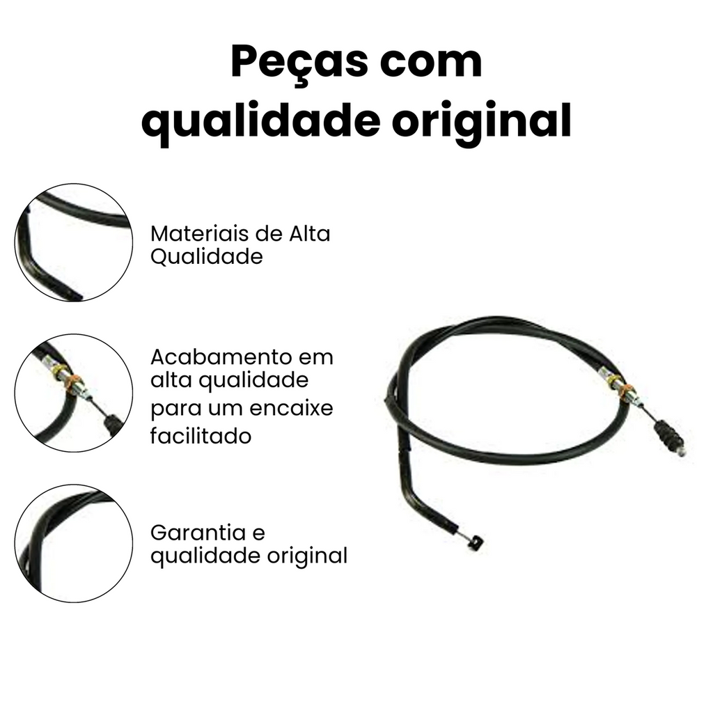 Cabo Embreagem Honda CG 150 Titan 2009-2015 - Imagem 3
