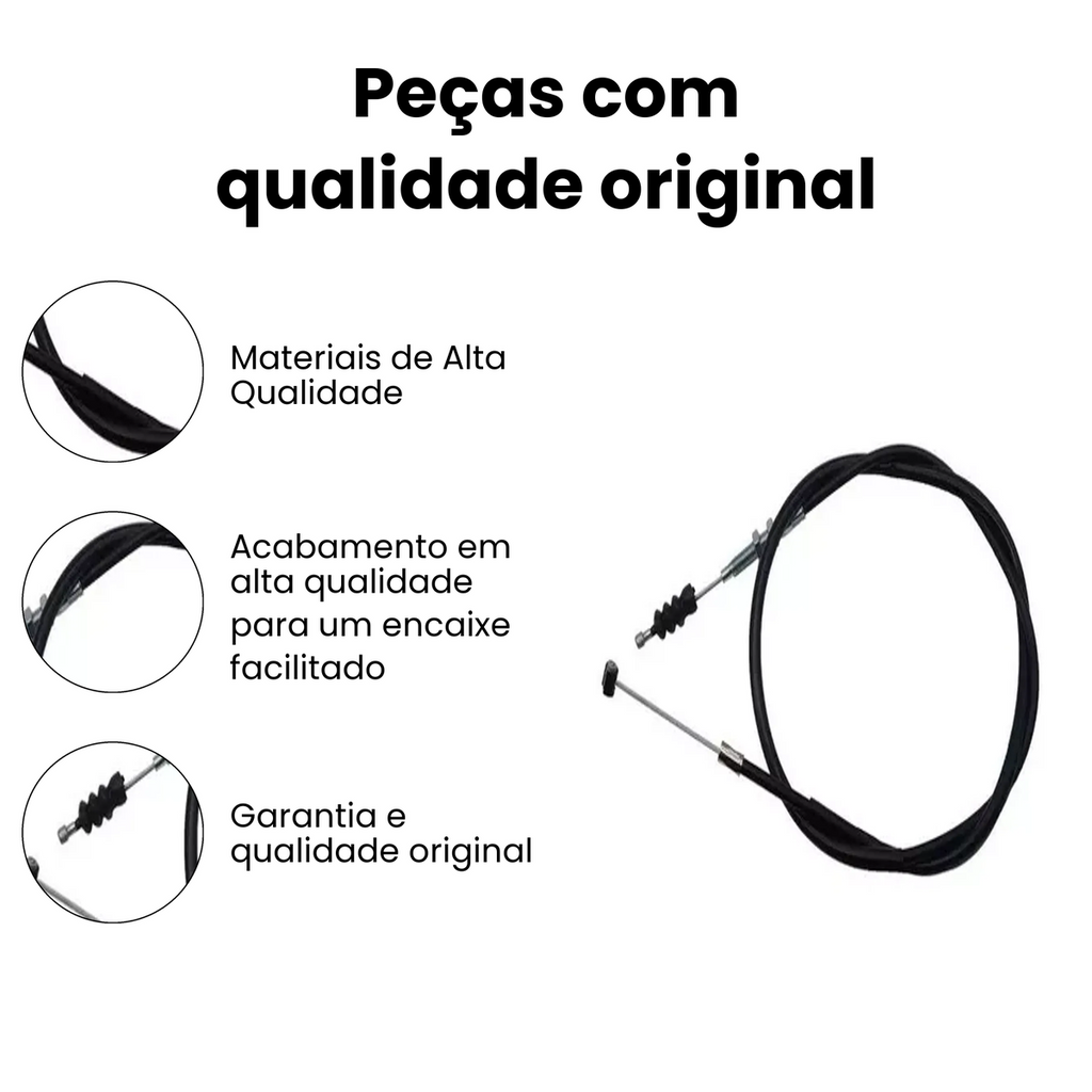 Cabo Embreagem CG 125 Titan/ CG 160 Start 2000/2025 - Imagem 3