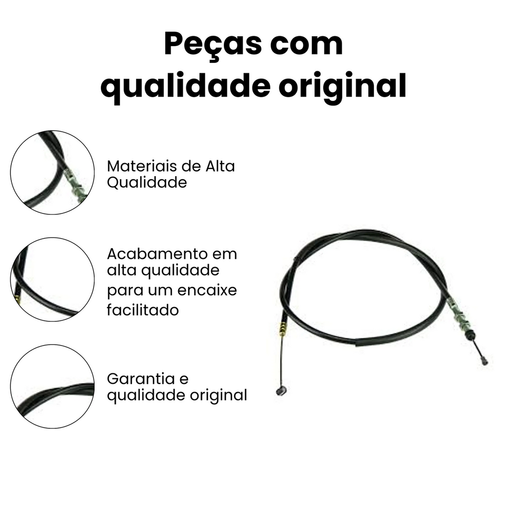 Cabo Embreagem Honda CG 125 Cargo Fan 2002 a 2008 - Imagem 3