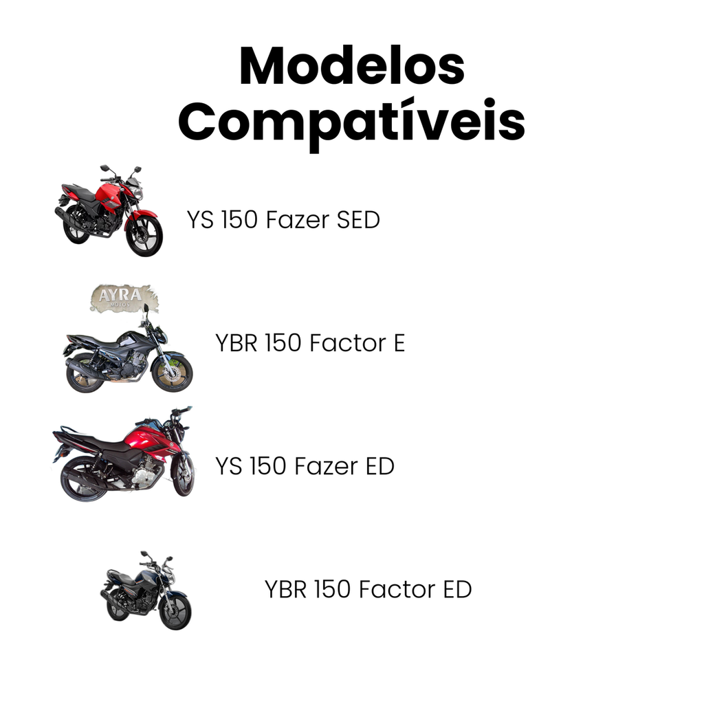 Cabo Embreagem YBR 125 Factor YS 150 Fazer 2013/18 - Imagem 4