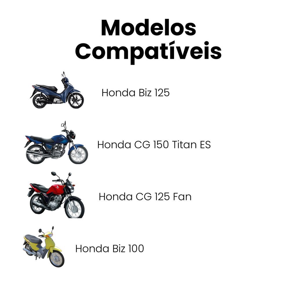 CABO FREIO BIZ125/BIZ100 2012 a 2015/BIZ110I 2016 a 2022 - Imagem 4