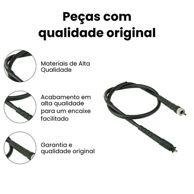 Cabo Velocímetro Honda NX200 NX4 Falcon XLR Tornado - Imagem 3