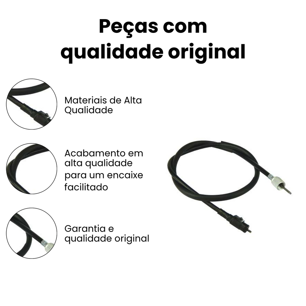 Cabo Velocímetro Honda CG 150 Fan Titan 2004-2013 - Imagem 2