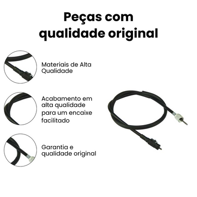 Cabo Velocímetro Honda CG 150 Fan Titan 2004-2013 - Imagem 2