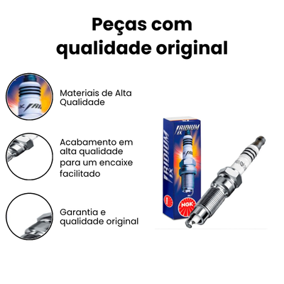 Vela de Ignição Iridium Titan 150/CG160 CBX250 CBR - Imagem 3