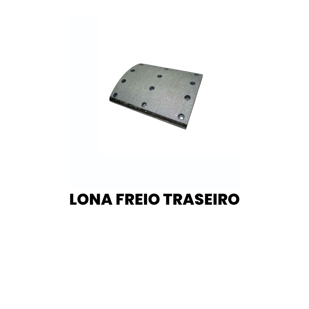 LONA FREIO TRASEIRO Cargo 815/13180 98-07 - Imagem 2