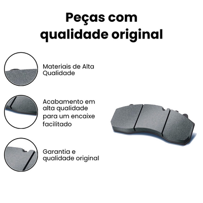 PASTILHA FREIO DIANTEIRO Z3/Discovery 3 98-09 - Imagem 3