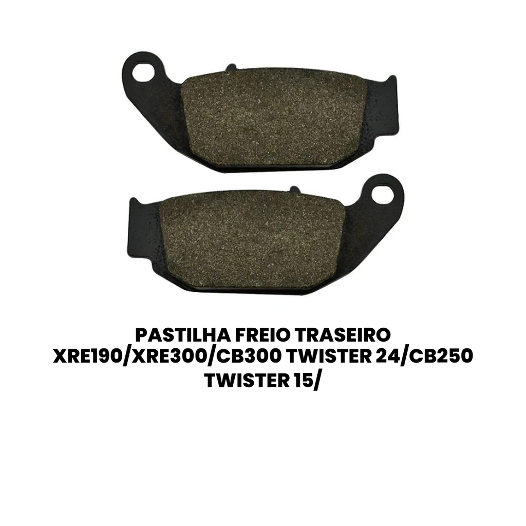 Pastilha de Freio Traseira XRE 190 CB 250 CB 150 2011-2032 - Imagem 2