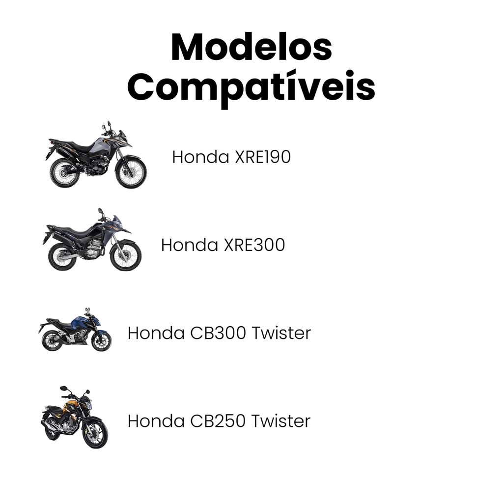 Pastilha de Freio Traseira XRE 190 CB 250 CB 150 2011-2032 - Imagem 4