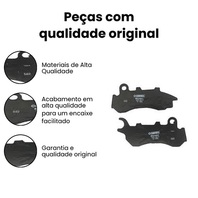 Pastilha de Freio Dianteira CG 160 Fan Titan 2015-2021 - Imagem 3