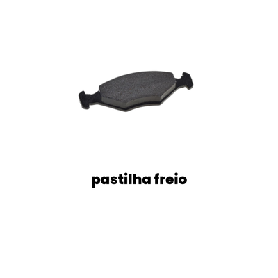Pastilha Freio Fiat Fiorino Furgão Fire 1.3 - Imagem 2