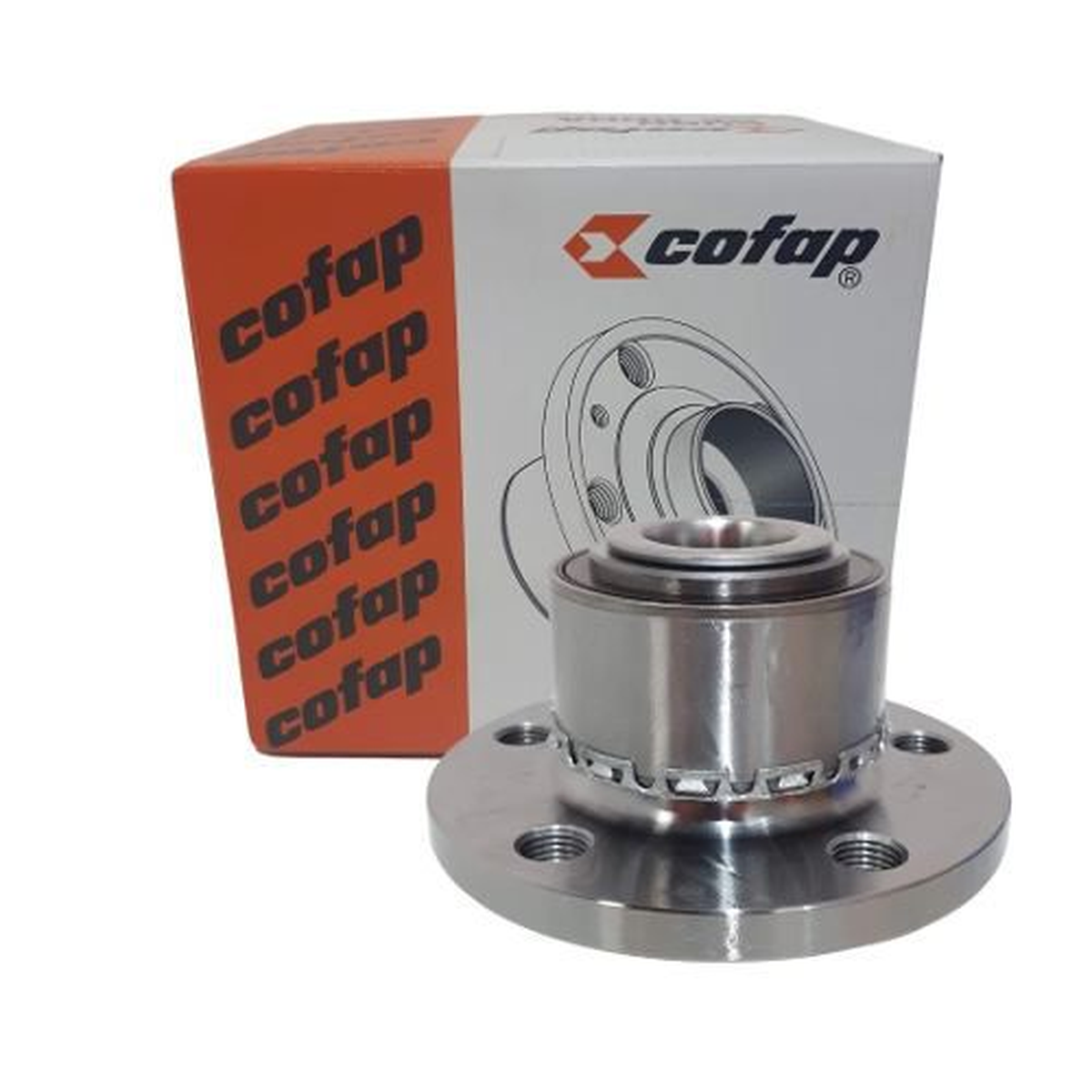 Cubo de Roda Dianteiro c/ ABS NGK - Fox Fox