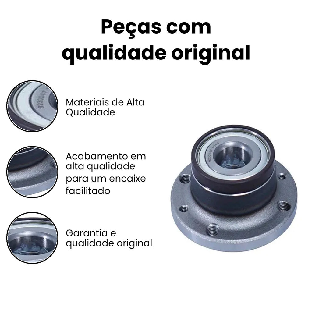 Cubo Roda Traseiro c/ ABS COFAP - Doblo - Imagem 3