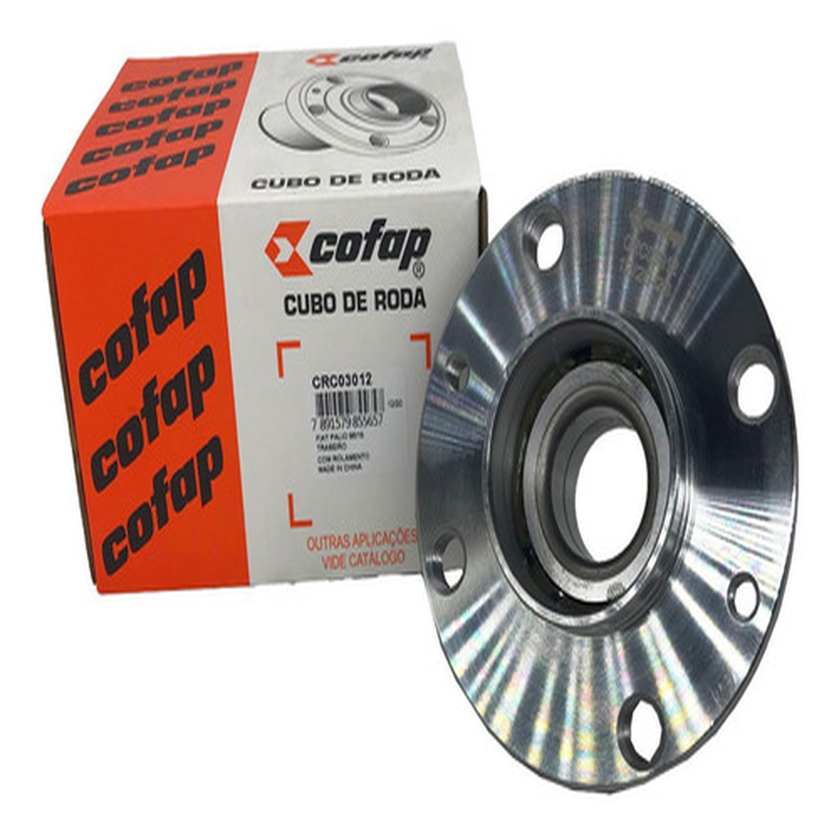 Cubo Roda Traseiro c/ ABS COFAP - Stilo Marea