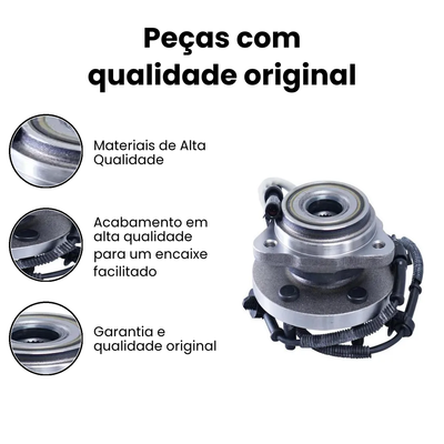 Cubo de Roda Dianteiro c/ ABS Ranger Cofap - Imagem 3