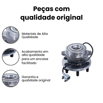 Cubo de Roda Dianteiro Frontier Direito/Esquerdo Cofap - Imagem 3