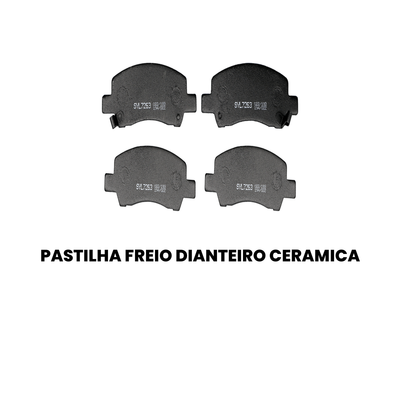 Pastilha de Freio Dianteira Cerâmica - Fox, Crossfox - Imagem 2