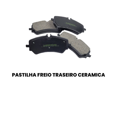 Pastilha de Freio Traseiro Cerâmica Speed Brake - Delivery - Imagem 2