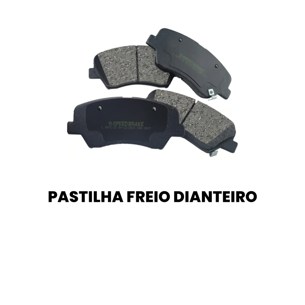 Pastilha Freio Diant Hyundai HB20 1.6 2012 em diante - Imagem 3