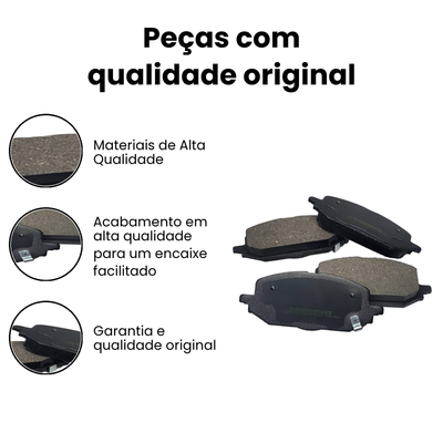 Pastilha de Freio Dianteiro Cerâmica - Onix Onix - Imagem 3