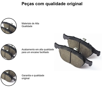 Pastilha Freio Dianteiro Cerâmica Hilux SW4, WRX STI, Evo, S10 e mais - Imagem 4