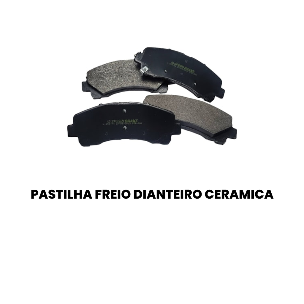 Pastilha de Freio Dianteira Cerâmica S10 - Speed Brake - Imagem 2