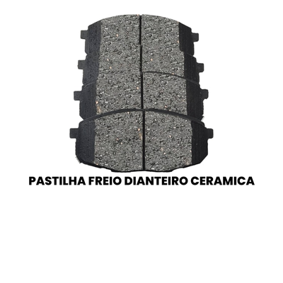 Pastilha de Freio Dianteira Cerâmica - Strada - Imagem 2