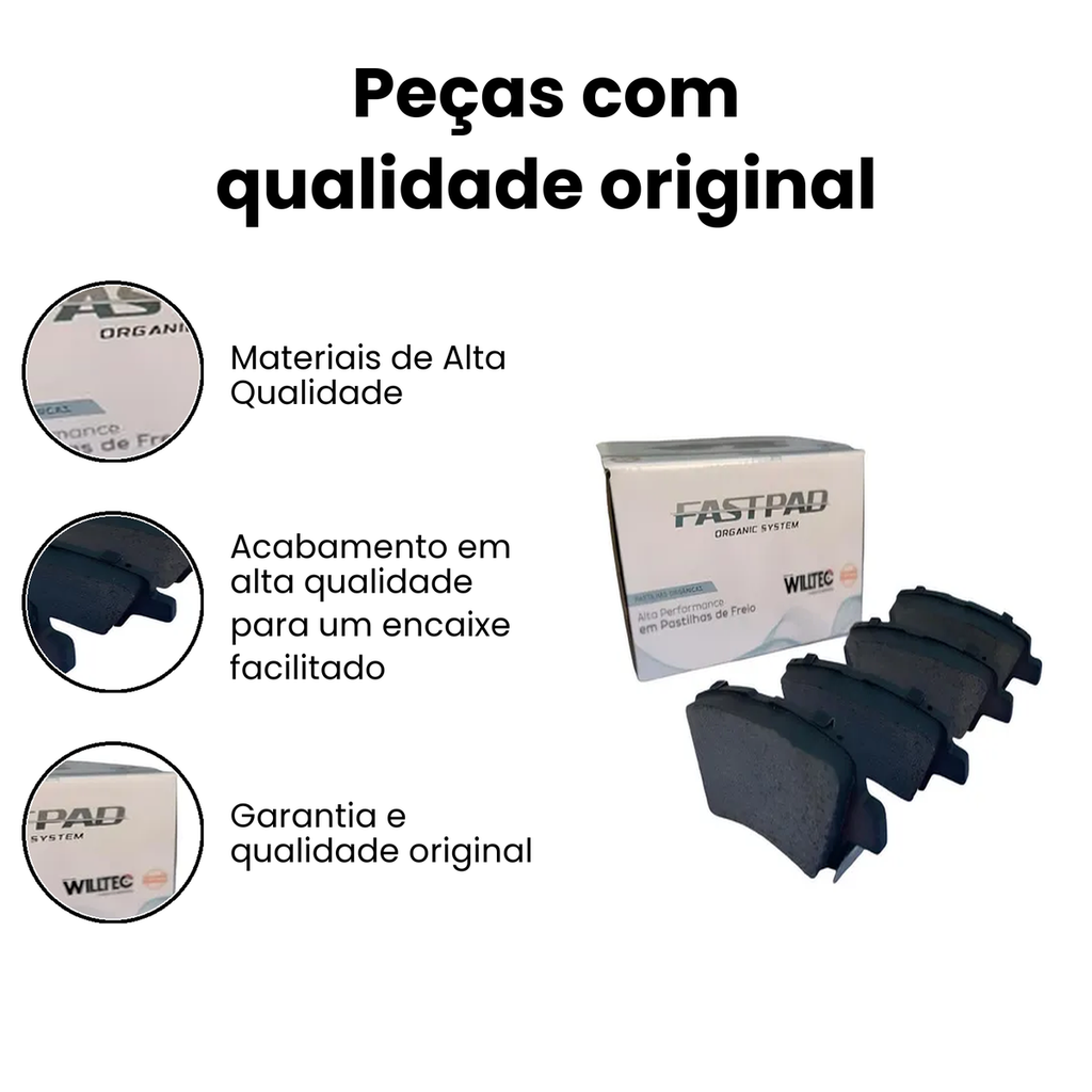 Pastilha de Freio Traseira Cerâmica SPEED - Tucson - Imagem 3