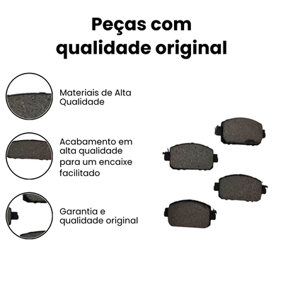 Pastilha Freio Dianteira Cerâmica Cargo 815-17280 2000-2011 - Imagem 3