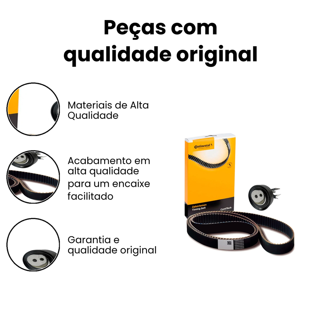Kit Correia Dentada Contitech Fox Polo - CT453K1 - Imagem 3
