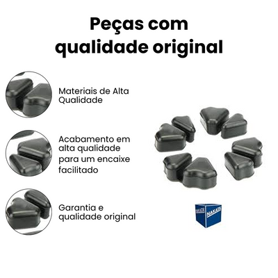 AMORTECEDOR DE SUSPENSÃO TRASEIRO DIREITO E ESQUERDO CTM101 HONDA - Imagem 3
