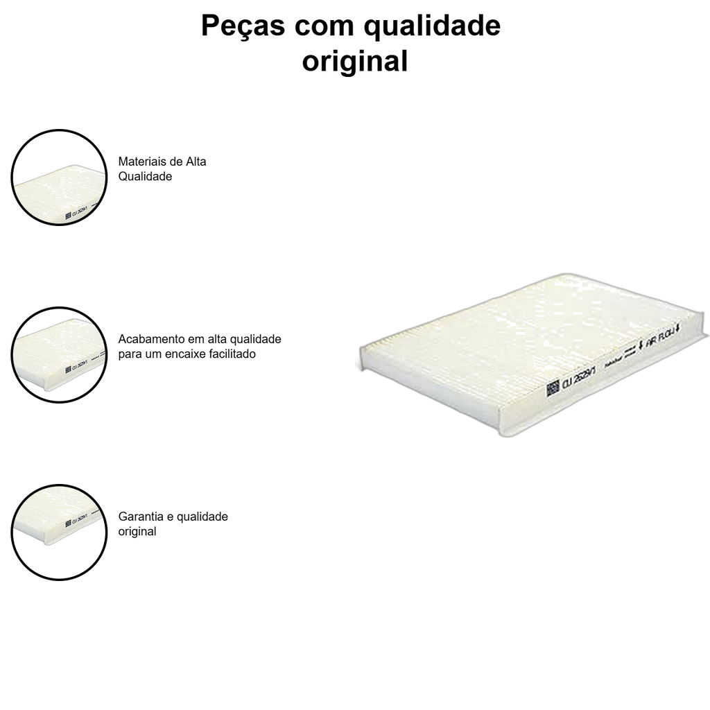 Filtro Cabine MANN Mercedes Setra LPLPO 321 - Imagem 3