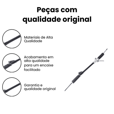 Caixa Direção Mecânica c/ Axial Fiesta INDISA - Imagem 3