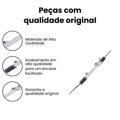 Caixa Direção Mecânica c/ Axial Palio Strada INDISA - Imagem 3