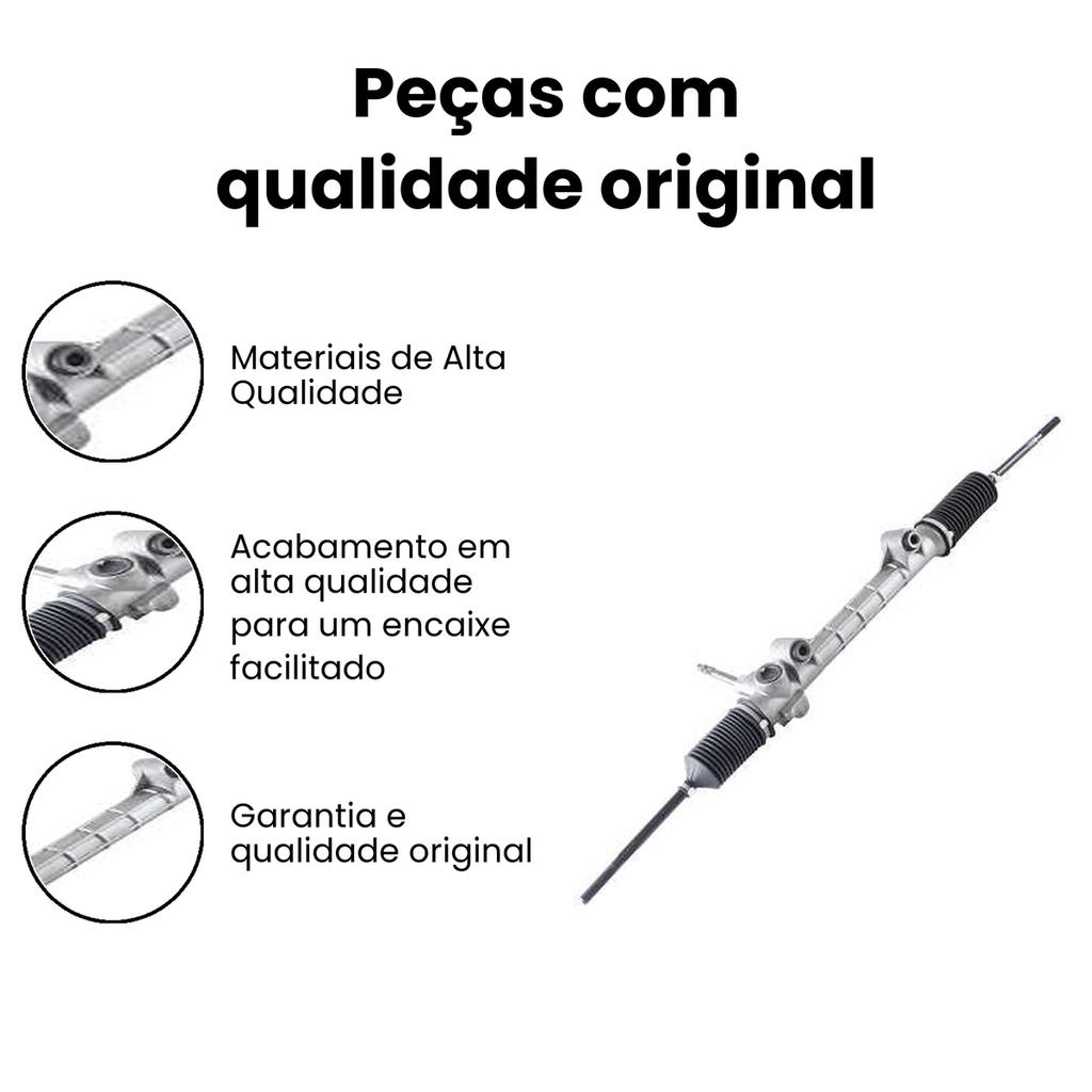 Caixa Direção Mecânica com Axial - Uno - Imagem 3