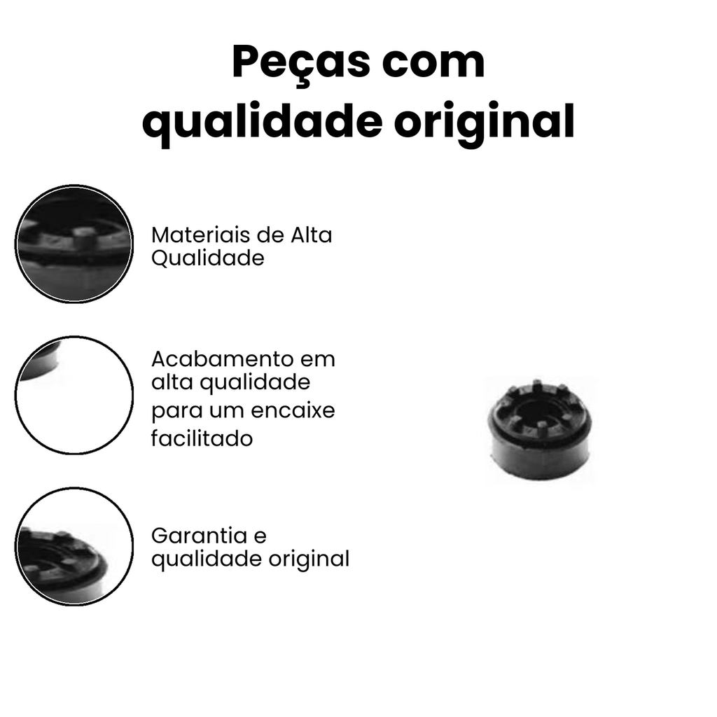 Coxim Amortecedor Dianteiro Direito/Esquerdo - Premio - Imagem 3