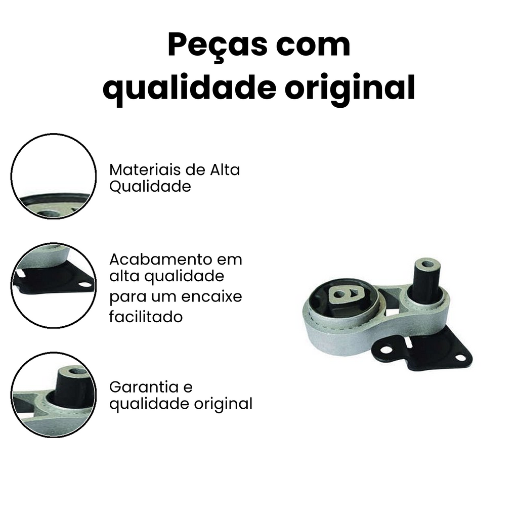 Coxim Câmbio Traseiro Cargo/Constellation 2000-2010 - Imagem 3