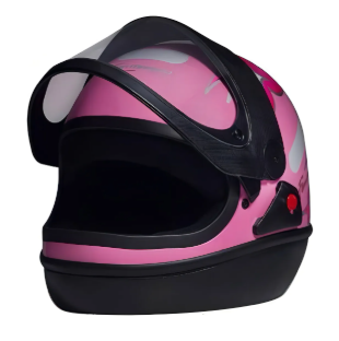 Capacete San Marino Femme Rosa - Imagem 7