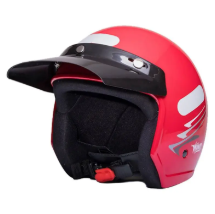 Capacete Wind V3 Speed Lines Vermelho - Imagem 3