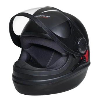 Capacete San Marino Speed Classic Preto Fosco - Imagem 3