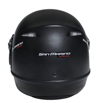 Capacete San Marino Speed Classic Preto Fosco - Imagem 6