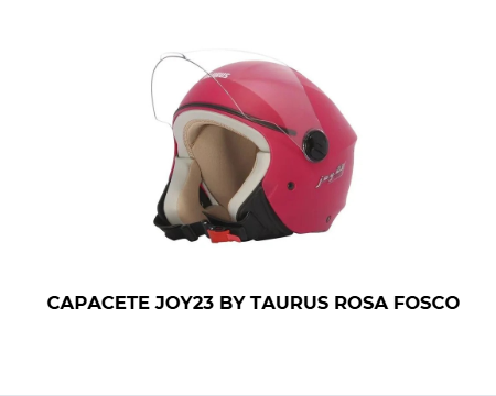 Capacete Joy23 By Taurus Rosa Fosco - Imagem 2