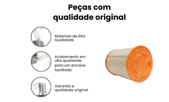 Filtro de Ar MANN-FILTER Atego - C 28 1012 - Imagem 3