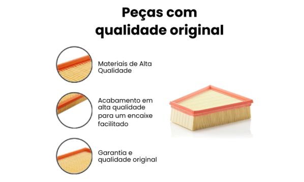 Filtro de Ar MANN-FILTER - FOX VOYAGE - Imagem 3