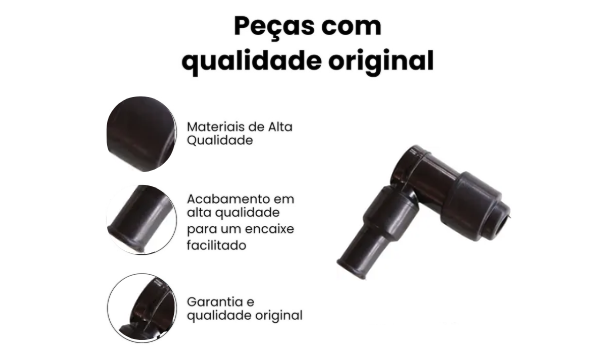 Cachimbo Vela Yamaha YBR/XTZ125/BIZ100 - CG YBR - Imagem 3