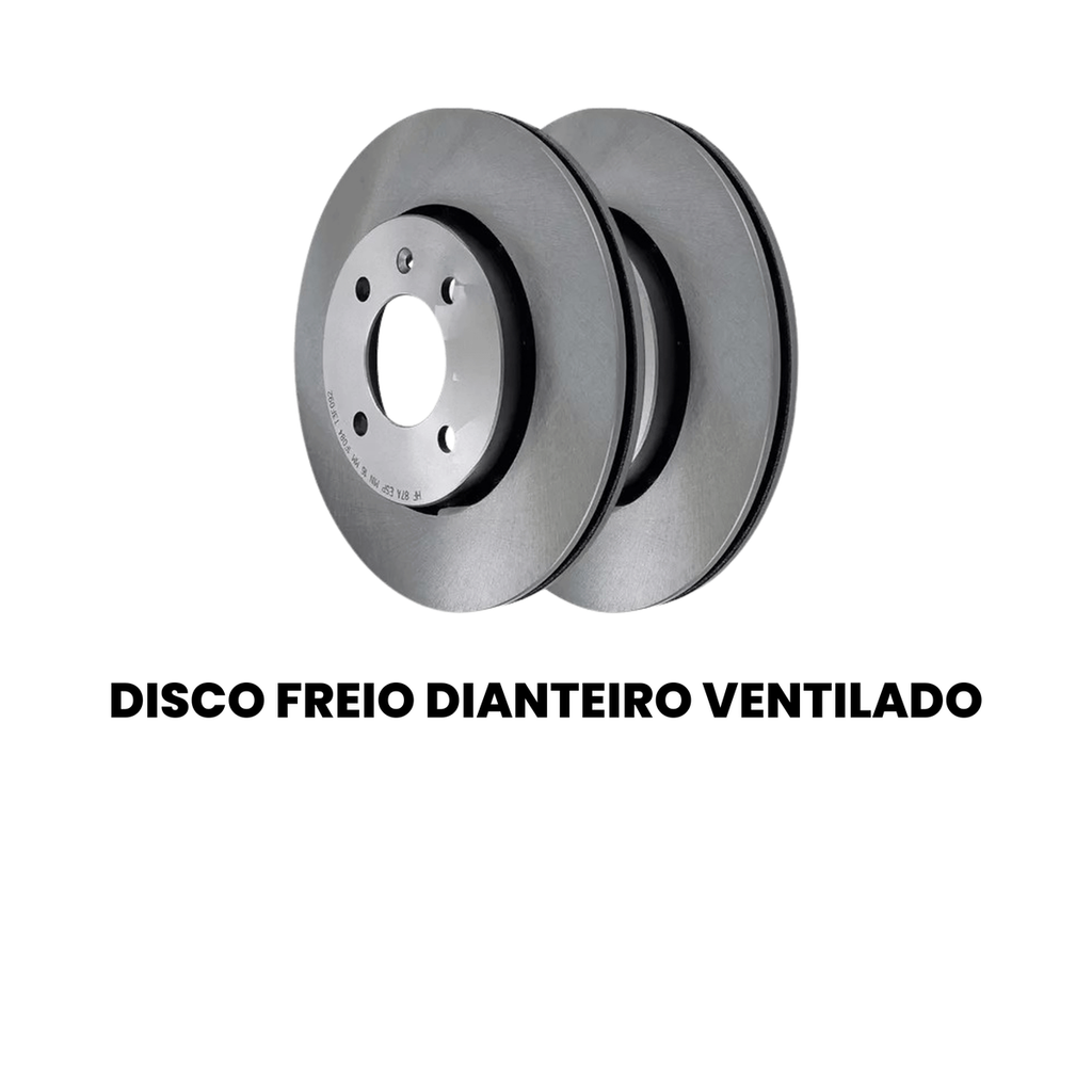 Disco de Freio Dianteiro Ventilado Gol - Imagem 2
