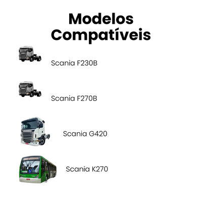 Anel Segmento Scania DC8779.00 P G R S F K Ônibus Caminhão - Imagem 4