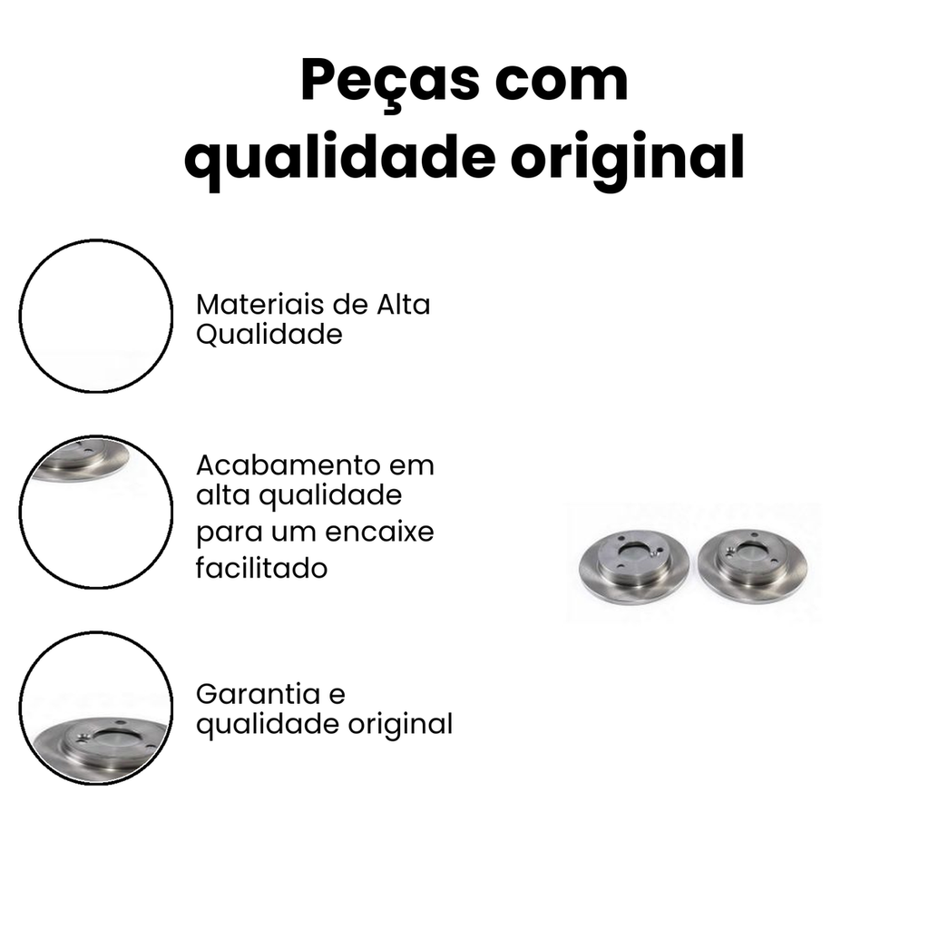 Disco de Freio Dianteiro Sólido Kwid | MAHLE DF908 - Imagem 3